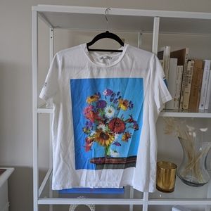 💕5 for $10💕 Zara Floral Graphic Tee